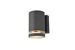 Forum Lens Wall GU10 Downlight IP44 - Anthracite - ZN-29190-GRY