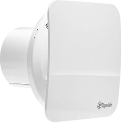 Xpelair Simply Silent LVCV4S Square Low Voltage Extract Fan 4"/100mm - 92970AW