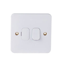 Schneider LWM 13A Double Pole Switched FCU White - GGBL5010