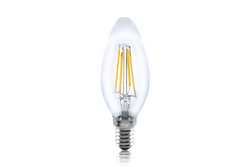 Integral 4W LED SES/E14 Candle Warm White 300 Clear - ILCANDE14NC034
