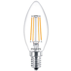 Philips 4W LED BC B22 Candle Very Warm White - 58729400