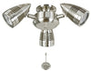 Fantasia Sorrento Ceiling Fan Halogen Lighting - Brushed Nickel - 220473