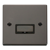 Click Scolmore Deco Ingot 13A Fused Spur Unit - VPBN750BK