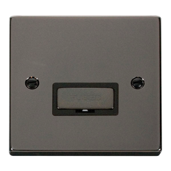 Click Scolmore Deco Ingot 13A Fused Spur Unit - VPBN750BK