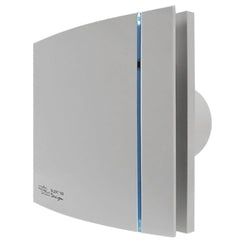 Envirovent Silent Design 100mm Timer in Silver - SILDES100TS