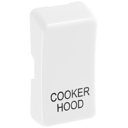 BG Evolve Grid Rocker Printed (COOKER HOOD) - White - RRCHPCDW