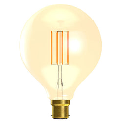 Bell 4W LED Vintage 125mm Globe Dimmable - BC, Amber, 2000K - BL01471