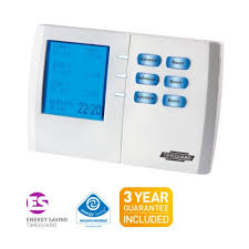 Timeguard 7 Day Digital Heating Programmer 3 Channel - TRT038.1