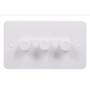 Schneider LWM 3G 2W Universal 250W/VA Dimmer - White - GGBL6032CS