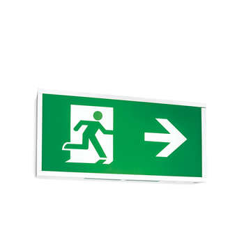 JCC Aluminium Exit box bulkhead Legend Left/Right Legend - JC50304