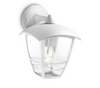 Philips Creek 60W E27 (DOWN) Wall Lantern IP44 Dimmable White - 915002790002