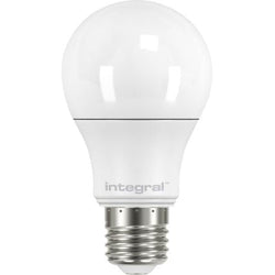 Integral 8W ES E27 GLS With Dawn to Dusk Auto Sensor Warm White - ILGLSE27SC043