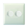 Varilight 2 x 250W 2-Way Push-on Push-off Professional Dimmer - Polar White - JOP252WP