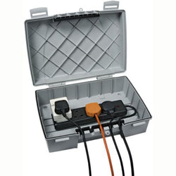 Timeguard Multi Box (IP55) With Hinged Lid And 4 Gang Socket Strip - TPS401