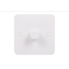 Schneider LWM 1G 2W Universal 400W/VA Dimmer - White - GGBL6012CS