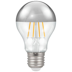 Crompton LED GLS ES E27 Crown Silver Filament 5W Dim - Warm White
