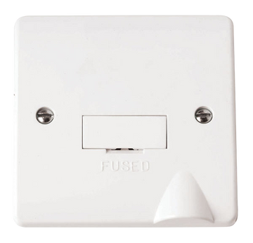 Click Scolmore Mode 13A Fused Spur Polar White - CMA050