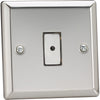 Varilight 1-Gang V-Pro Eclique2 Touch/Remote Control LED Dimmer - Polished Chrome - JCE101