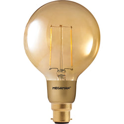 Megaman 3W LED Gold Filament Classic BC B22 Dimmable - 146267