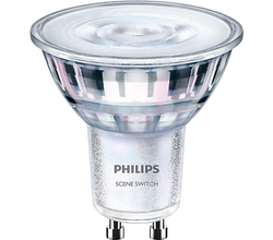 Philips Scene Switch 5W GU10 PAR16 3 Step Dim Very Warm White - 77363200