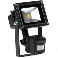 Aurora 10W Adjustable IP65 LED Floodlight with PIR Sensor - EN-FL10PIRA/40