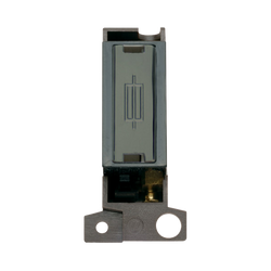 Click Scolmore MiniGrid 13A Fused Fcu Ingot Module Black Nickel - MD047BKBN