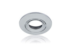 LUXFIRE FIRE RATED TILTABLE DOWNLIGHT POLISHED CHROME BEZEL - ILDLFR92C011