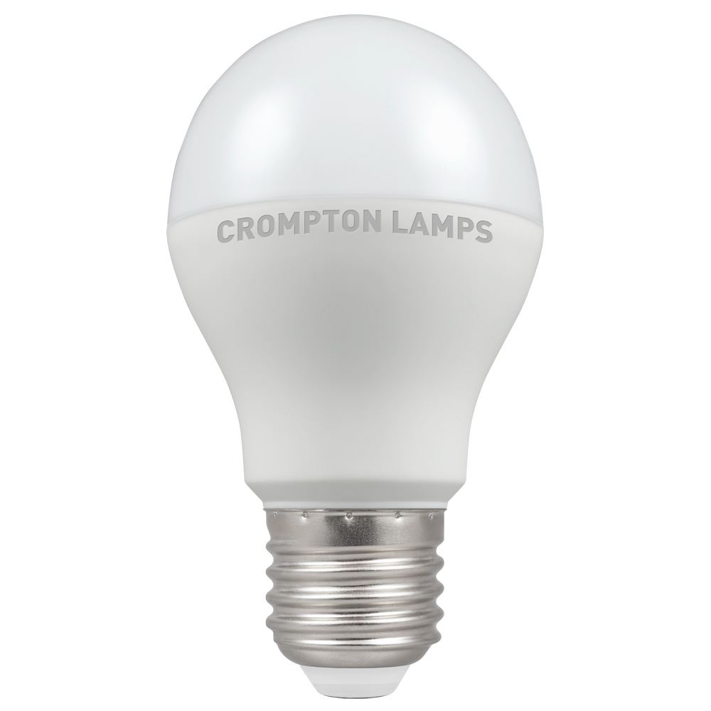LED GLS ES E27 Thermal Plastic Dusk till Dawn 9.5W Warm