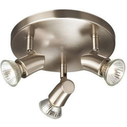 Philips Kinja 3x GU10 Ceiling Round Plate Spot Light Nickel - 915001985202
