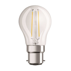 Osram LED Star 2.5W Filament Golf B22d - Warm White 300°  - (961944-450592) - P25FC827B22