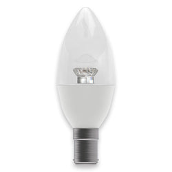 Bell 6W LED Candle Clear - SBC, 2700K - BL05821