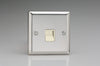 Varilight Master Telephone Socket - Mirror Chrome - XCTMW