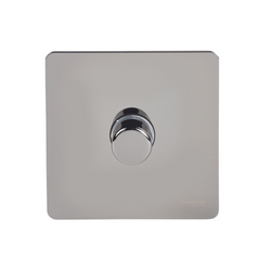 Schneider USFP 1G 2W 400W/VA Dimmer - Black Nickel - GU6412CBN