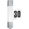 Steinel L 630 8.2W - Door Number Integrated LED Outdoor Wall Light Silver Cool White - 20385