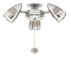 Fantasia Sorrento Ceiling Fan Halogen Lighting - Stainless Steel - 220527