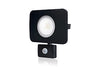 Integral Compact Tough 50W Floodlight Black with PIR-Overide - ILFLC136POV