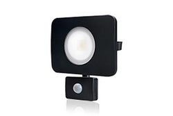 Integral Compact Tough 50W Floodlight Black with PIR-Overide - ILFLC136POV