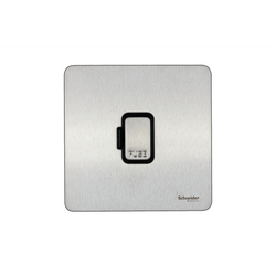 Schneider USFP 13A Unswitched FCU Black Insert - Stainless Steel - GU5400BSS