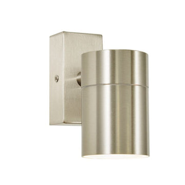 Forum Leto Fixed Wall GU10 Downlight IP44 - Stainless Steel - ZN-37940-SST