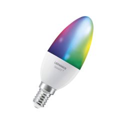 Ledvance 4.9W Smart WiFI Candle Multicolour 2700/6500 K E14 470Lm RGBW - 485570