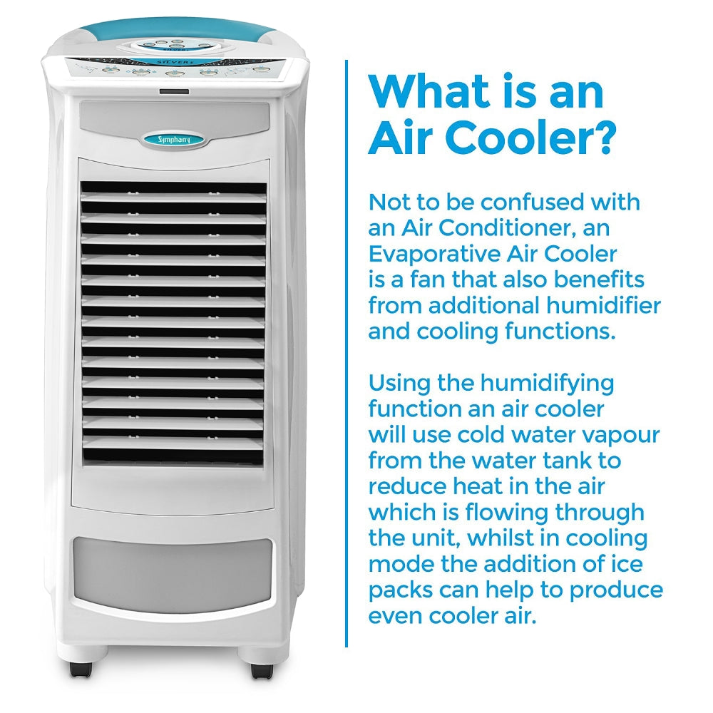 Symphony air cooler silver i sales