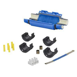Wiska Shark Gel Insulated Joint with Strip Connector & Earth Bonding Kit Blue - SH6801BW