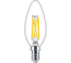 Philips Master Glass 3.4-40W Dimtone LED Candle E14 Very Warm White - 929003012242 (UK1022)