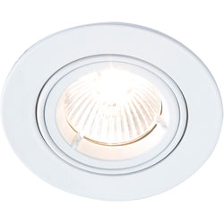 Robus GU/GZ10 Adjustable Fire Rated IP20 Non-Integrated Downlight Brass - RF208-02