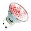 Deltech 1.2W LED GU10 Red - DL-9021R
