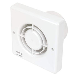 Manrose 4.3W LoWatt Axial Bathroom Extractor Fan with Humidity Timer - LW100H