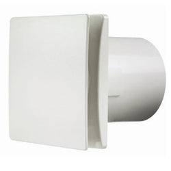 Manrose 100mm (4inch.) Bathroom Extractror Fan with Integral Timer - DECO100TW - Return Unit