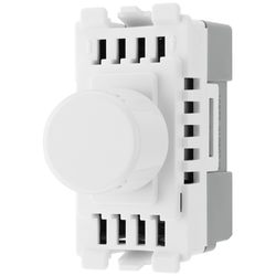 BG Evolve Grid Dimmer 2-Way 200W Trailing Edge - White - RPCDWDTR