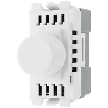 BG Evolve Grid Dimmer 2-Way 200W Trailing Edge - White - RPCDWDTR