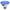 Deltech 1W LED GU4 Blue - DL-MR1115B